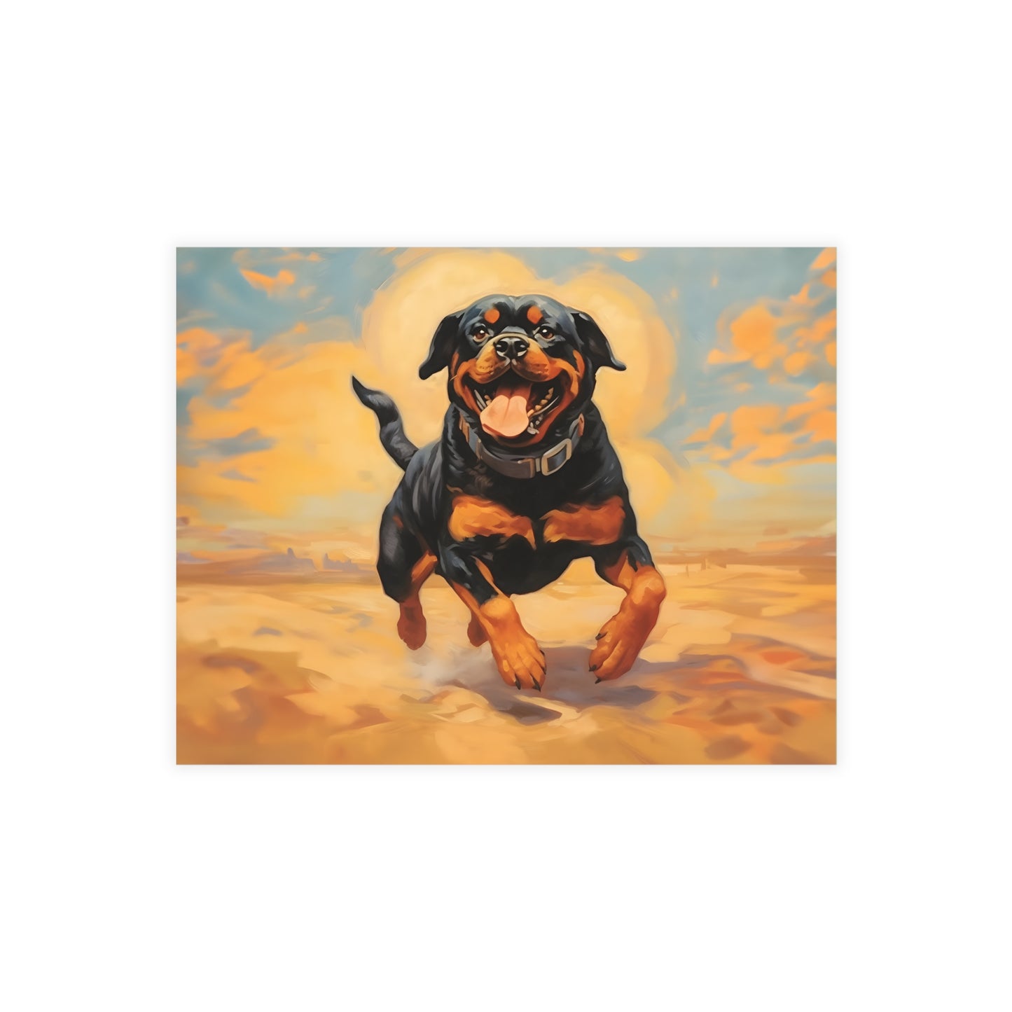 Rottweiler Dali Postcards