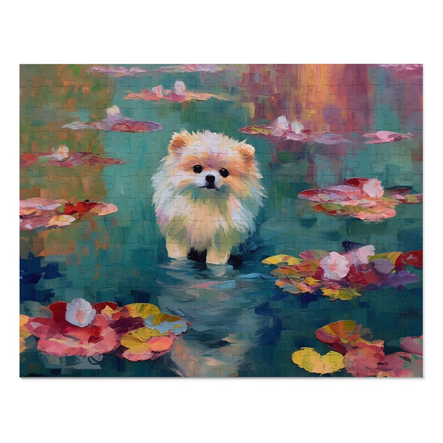 Pomeranian Monet Puzzle (30, 110, 252, 500,1000-Piece)