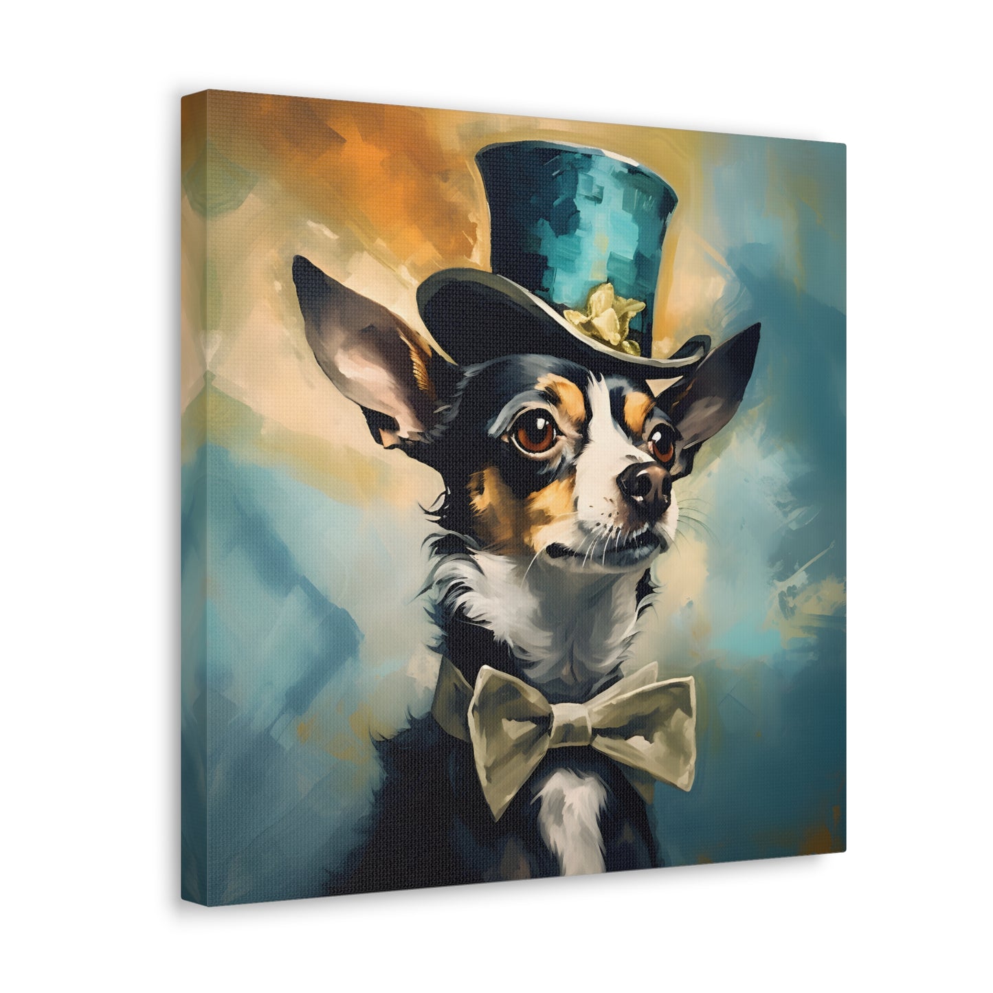 Chihuahua Dalí Canvas Print