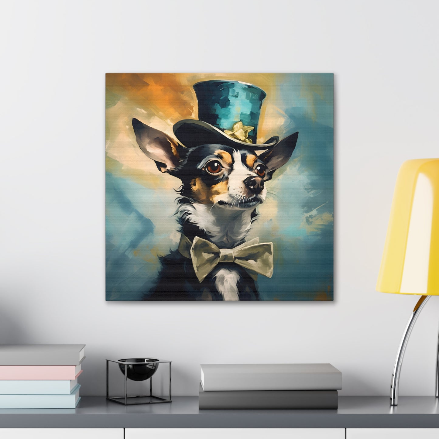 Chihuahua Dalí Canvas Print