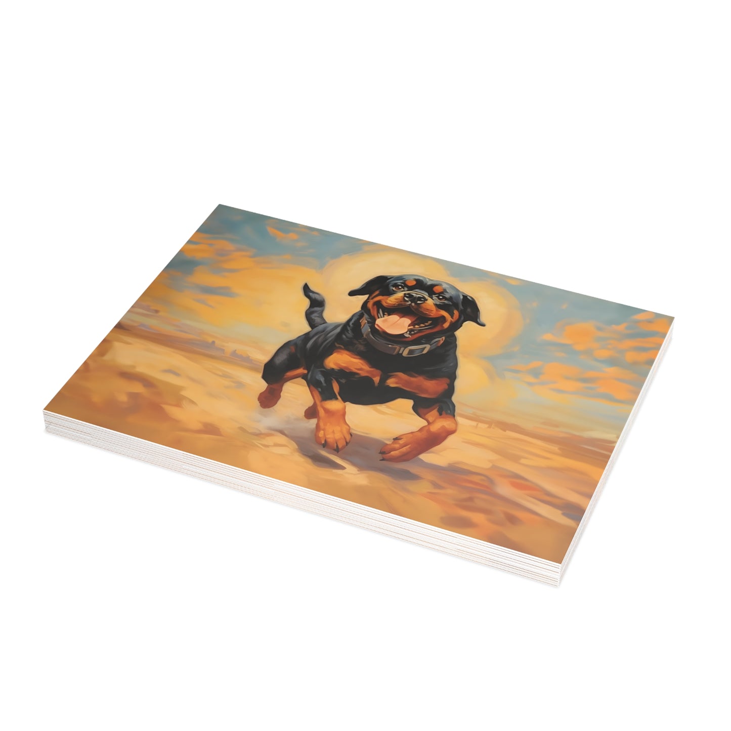 Rottweiler Dali Postcards