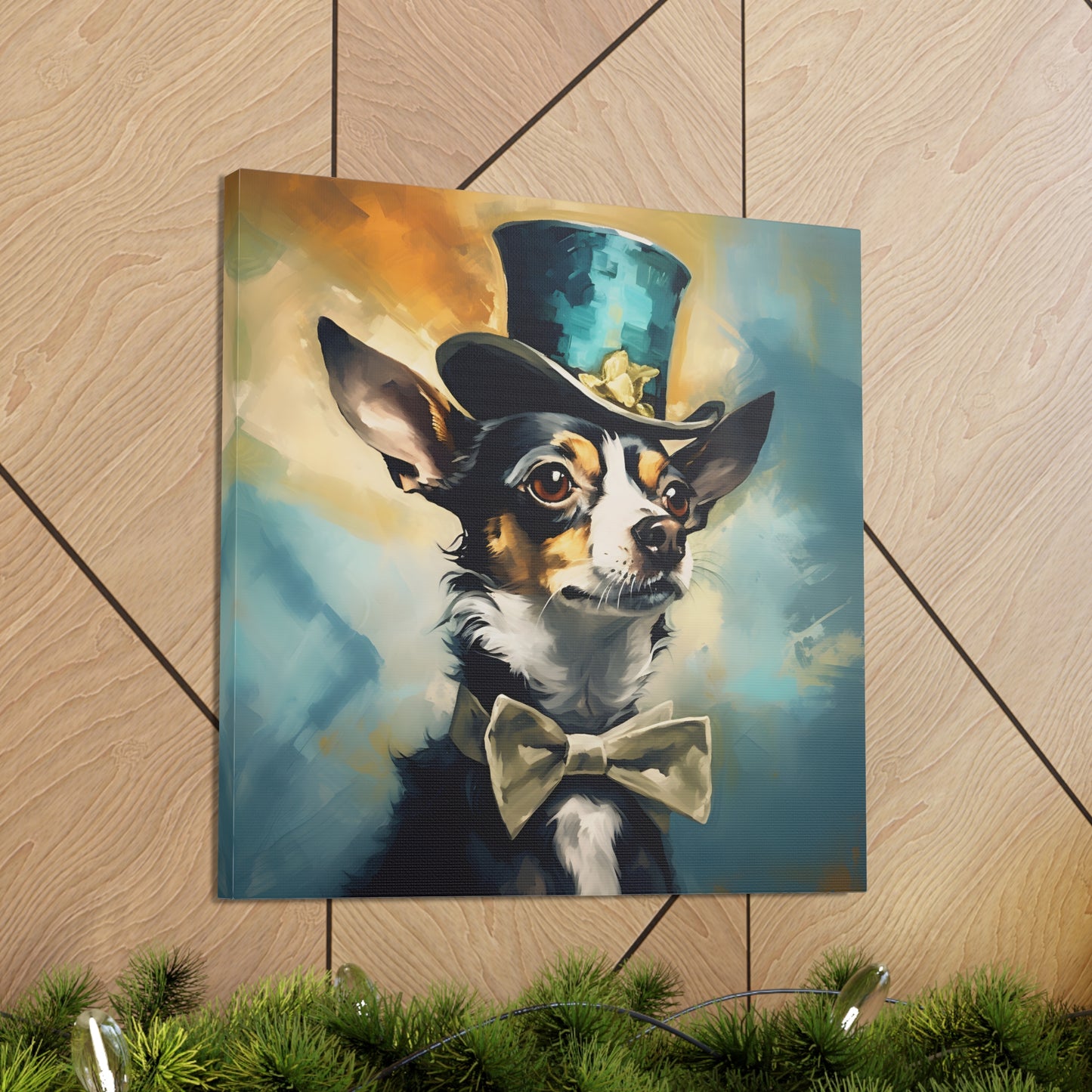 Chihuahua Dalí Canvas Print