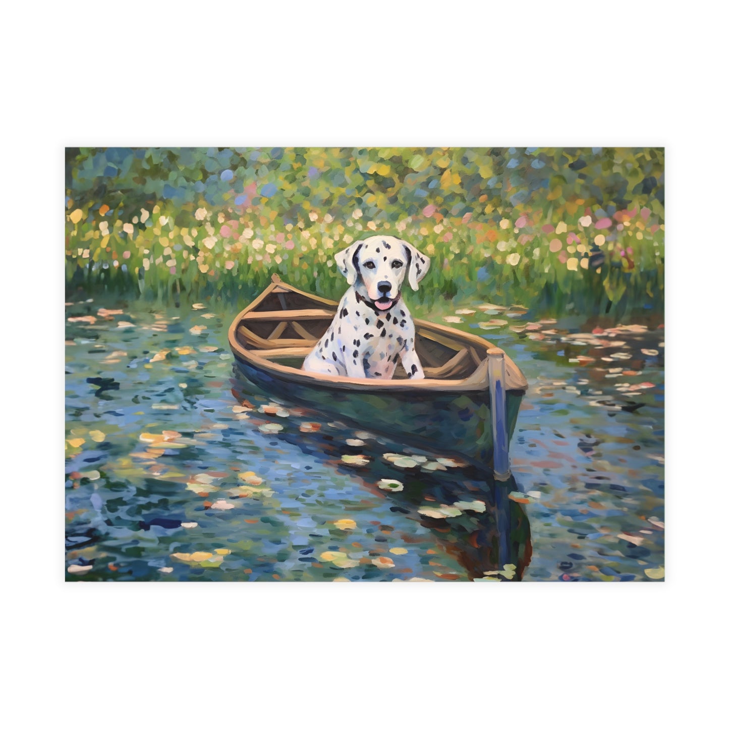 Dalmatian Monet Postcards