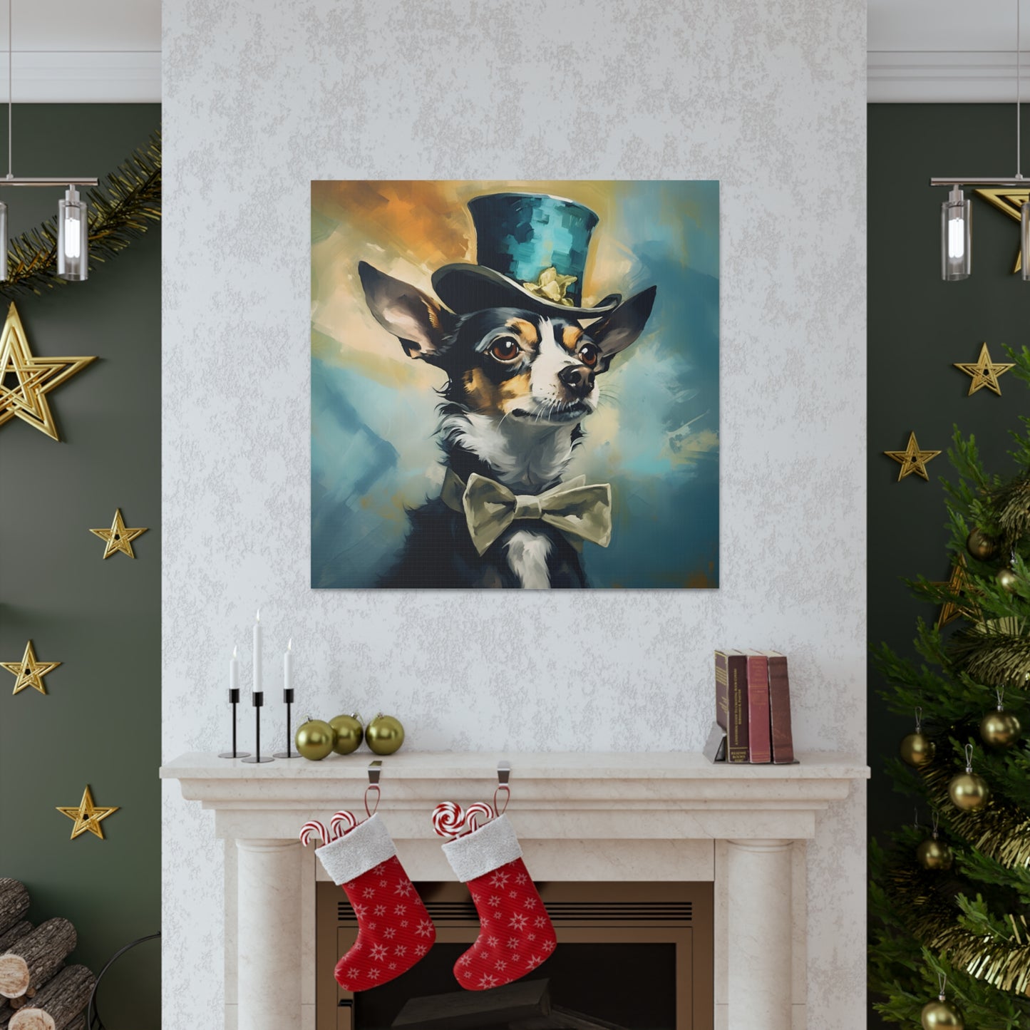 Chihuahua Dalí Canvas Print