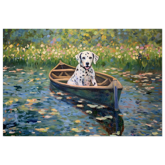 Dalmatian Monet Puzzle Jigsaw Puzzle (30, 110, 252, 500,1000-Piece)