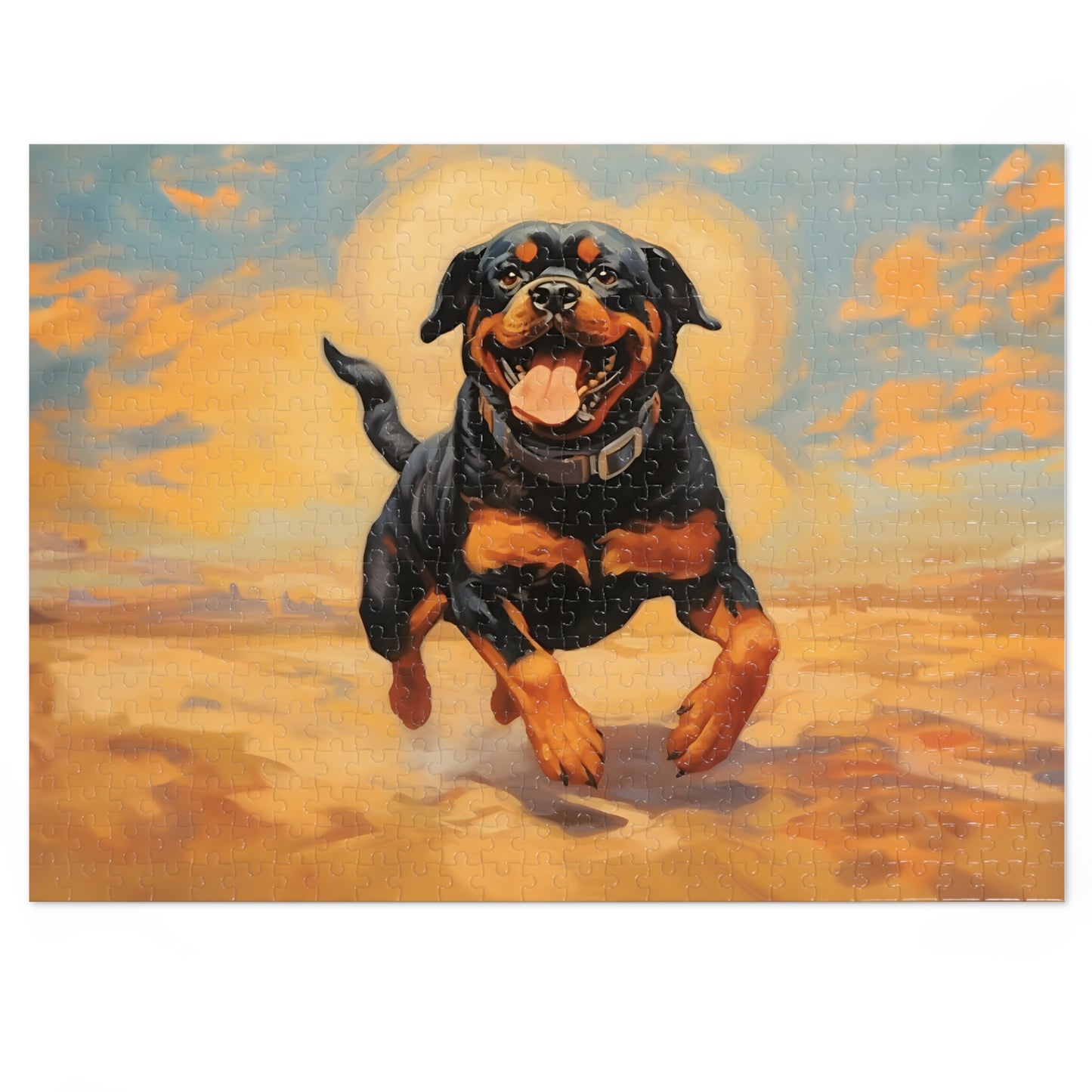 Rottweiler Dali Puzzle (30, 110, 252, 500,1000-Piece)