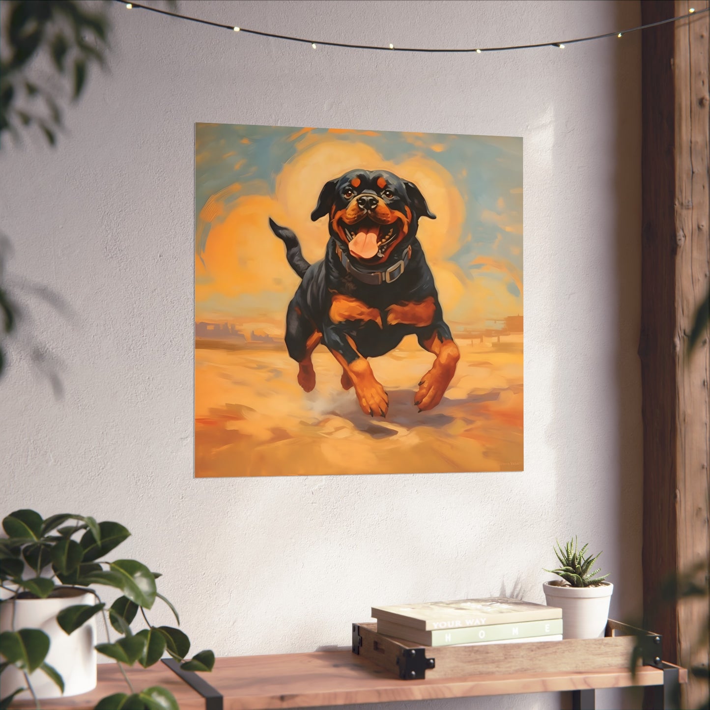 Rottweiler Dalí Giclée Print