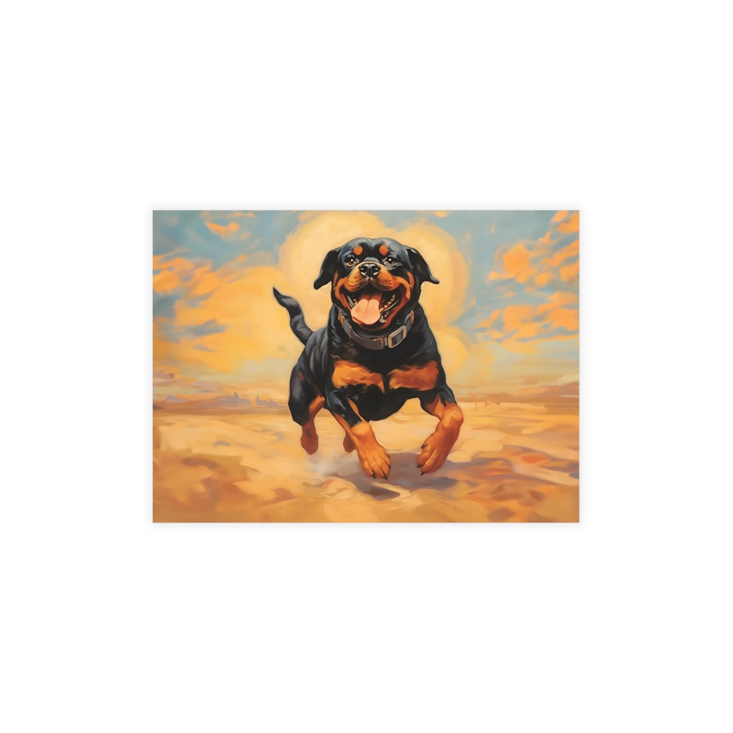 Rottweiler Dali Postcards