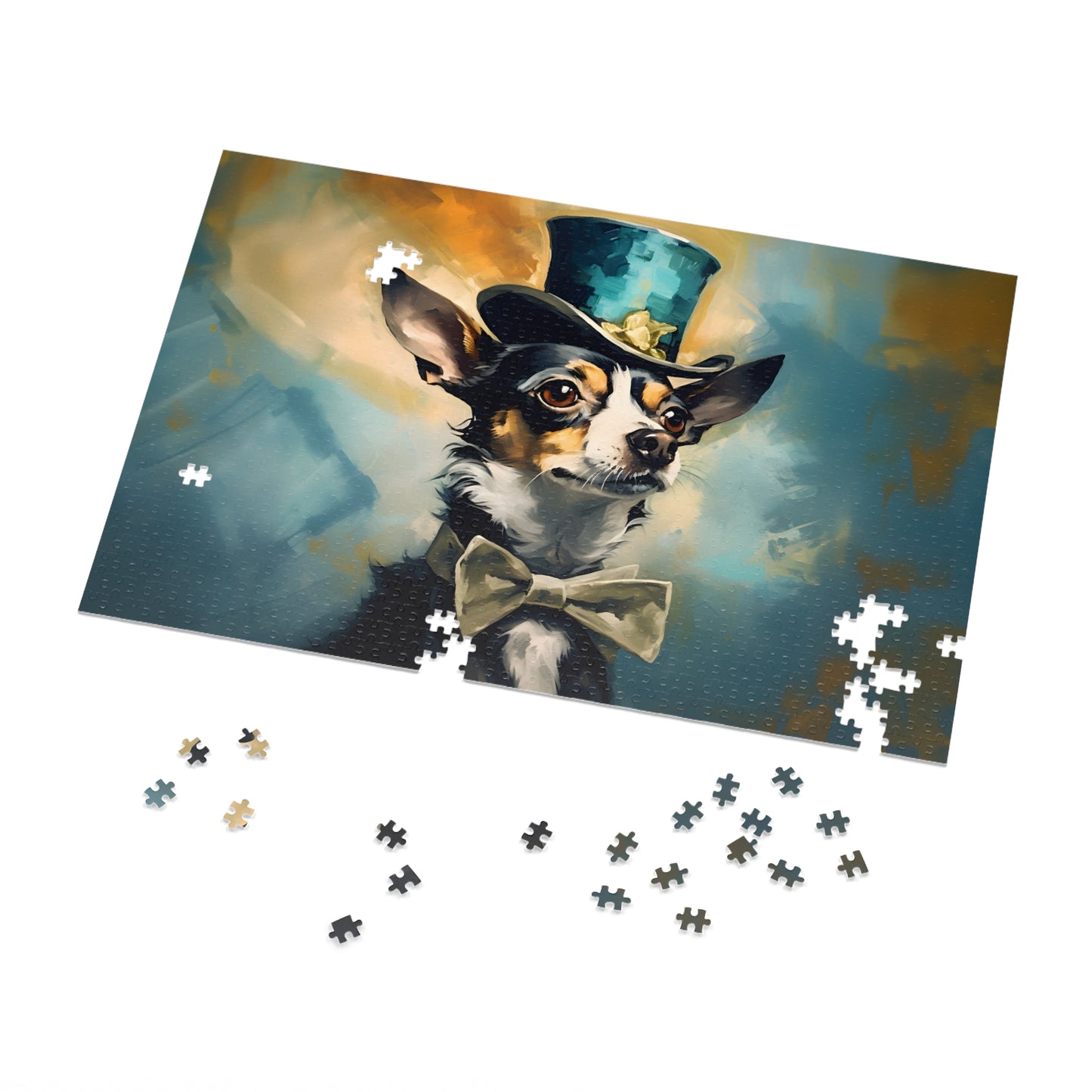 Chihuahua Dali Puzzle (30, 110, 252, 500,1000-Piece)