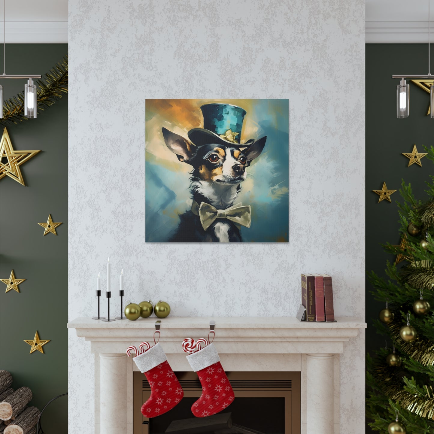 Chihuahua Dalí Canvas Print