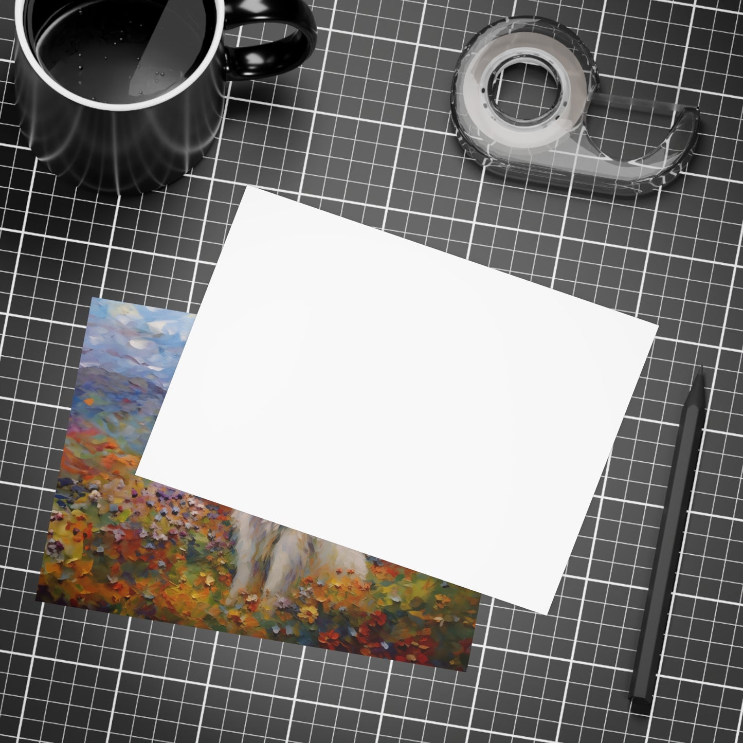 Great Pyrenees Monet Postcards