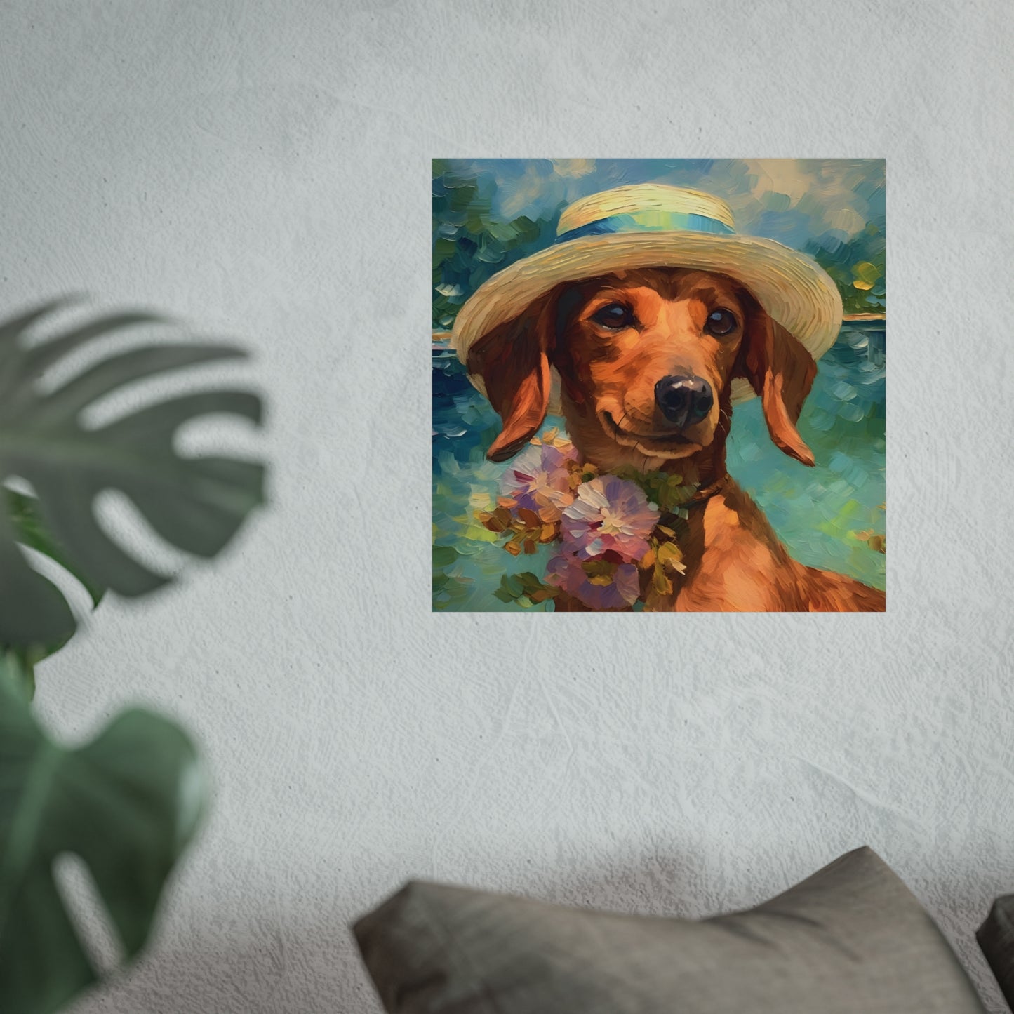 Dachshund Monet Giclée Print