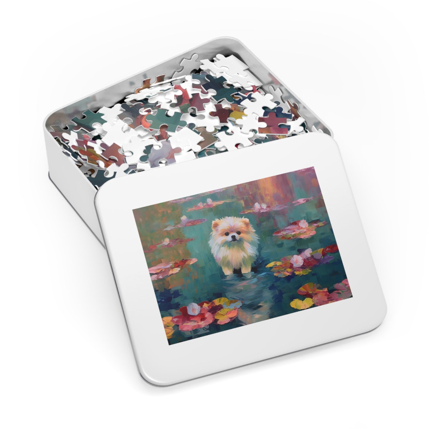 Pomeranian Monet Puzzle (30, 110, 252, 500,1000-Piece)