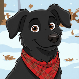 AI pet portrait style 11