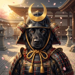 AI pet portrait style 6