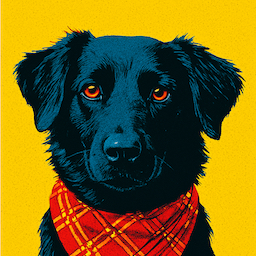 AI pet portrait style 7